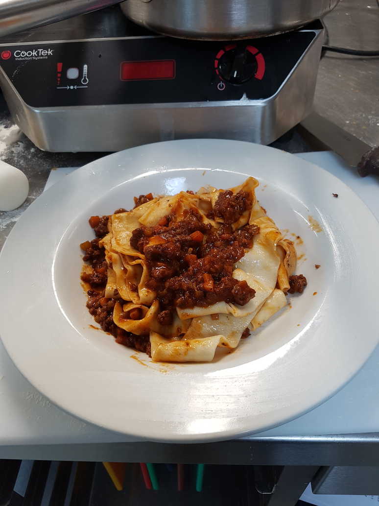 Ragù and Taglietelle