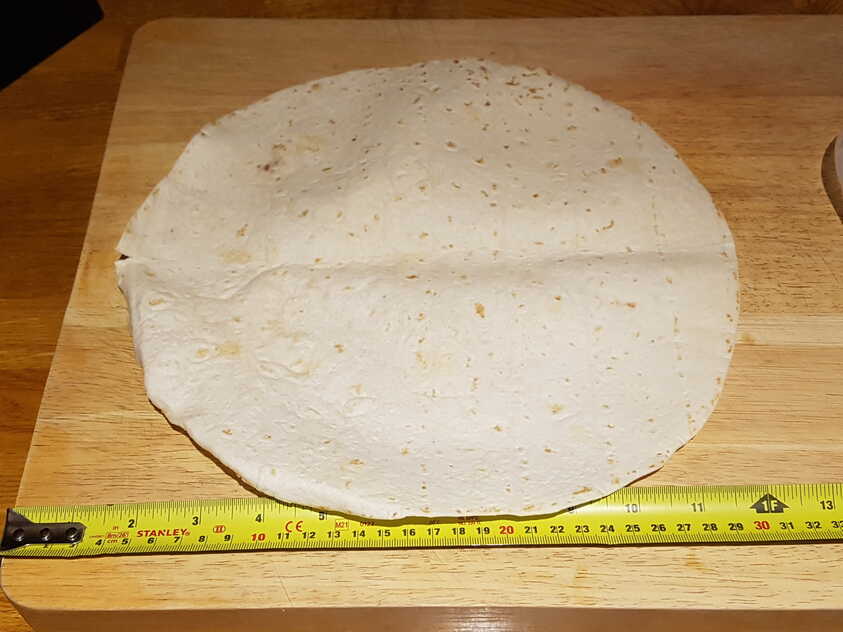 Foot-Wide Tortilla