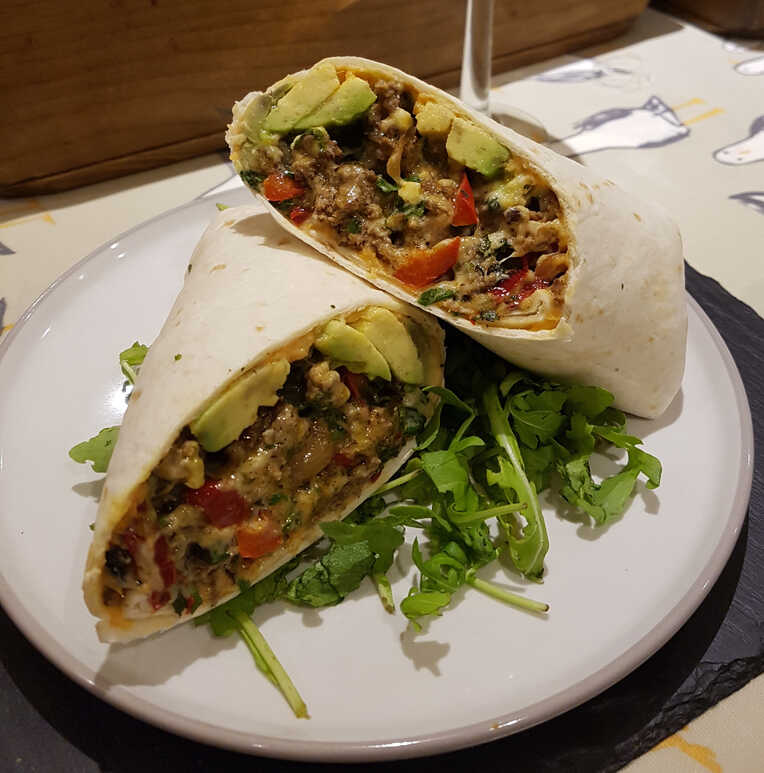 A Well-Wrapped Beef Burrito