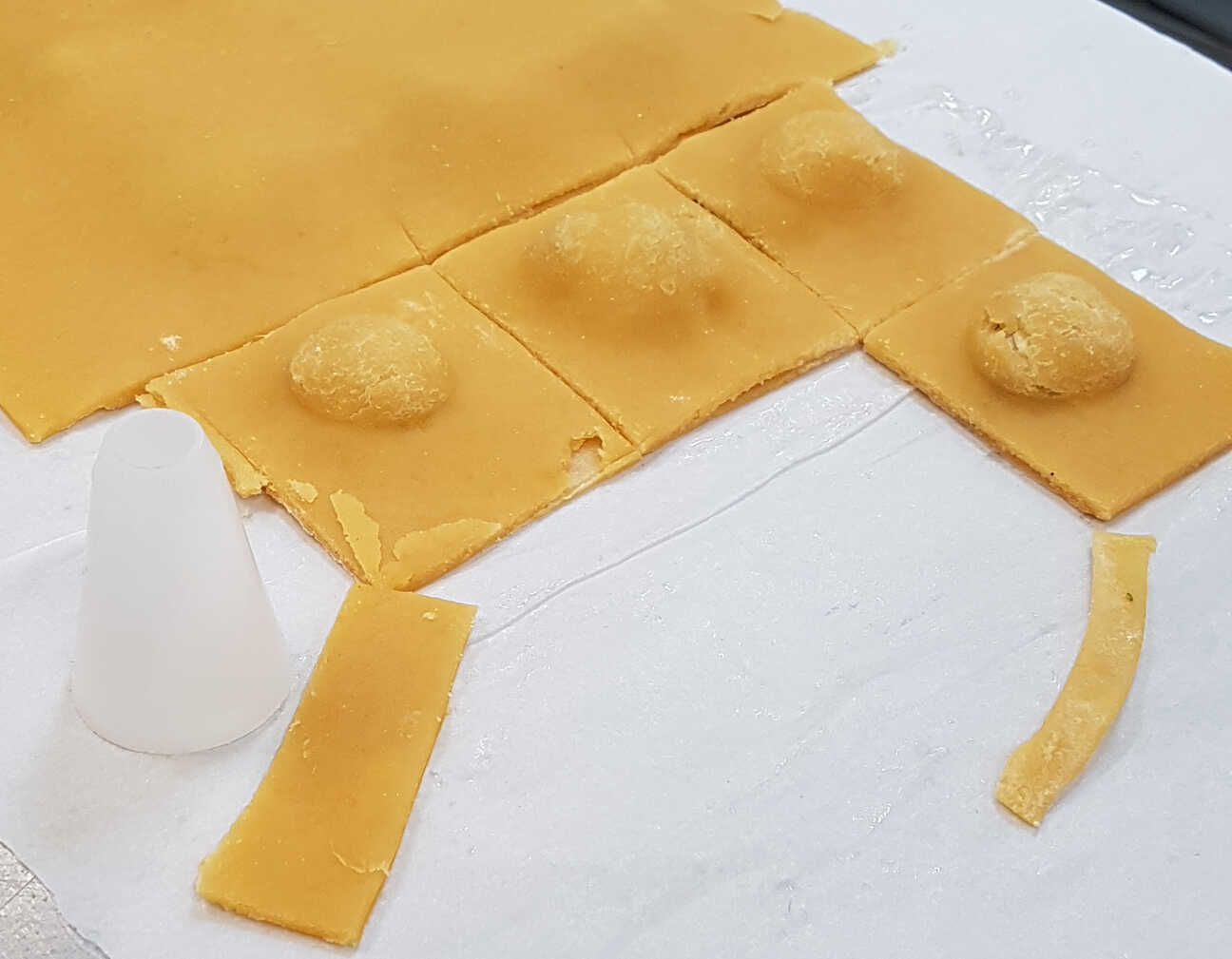 Cutting Ravioli by Hand