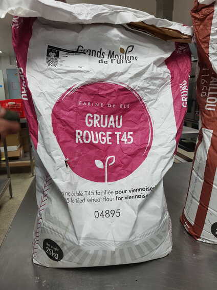 Grands Moulins de Paris - Gruau Rouge T45 flour.