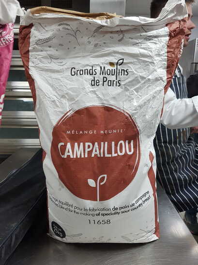 Grands Moulins de Paris - Campaillou rye flour.