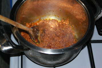 Frying Haggis Curry