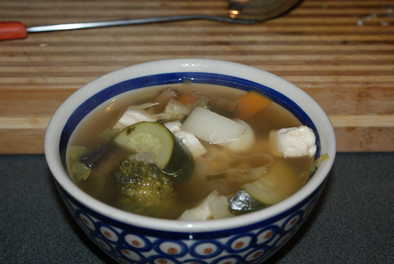 Leftover Oriental Soup