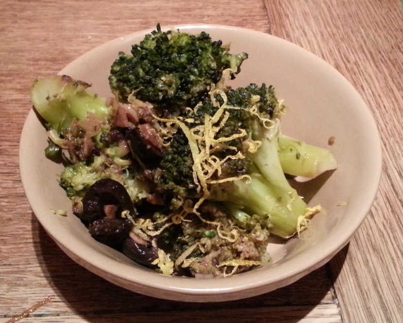 Broccoli with Olives and Lemon