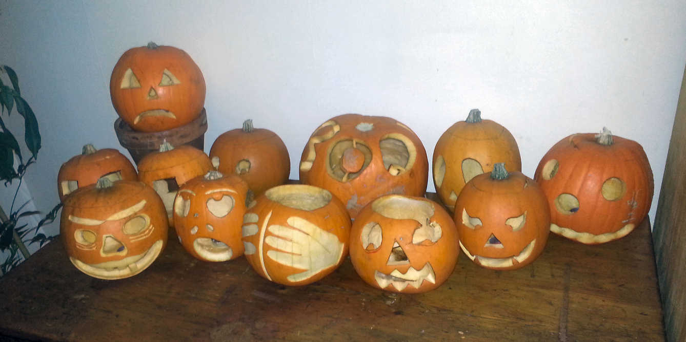 All the pumpkins