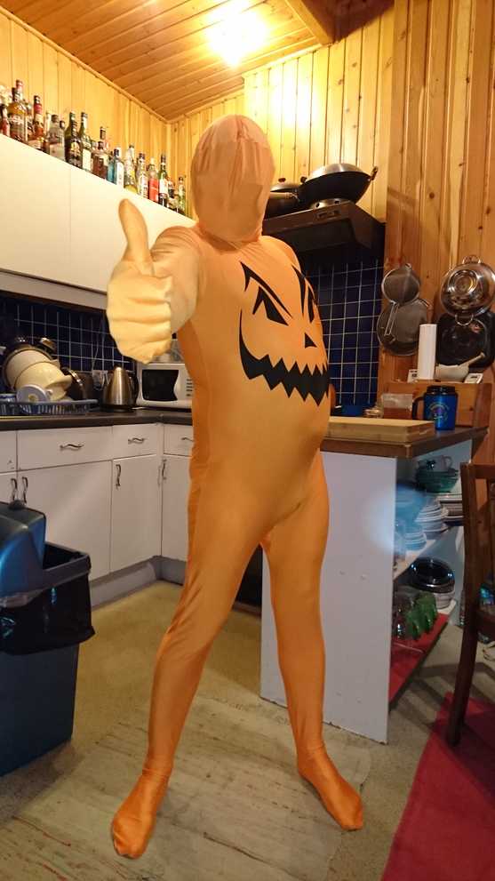 Pumpkin-man thumb's up