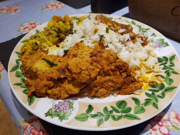 Easy Peasy Chicken Makhani Dinner