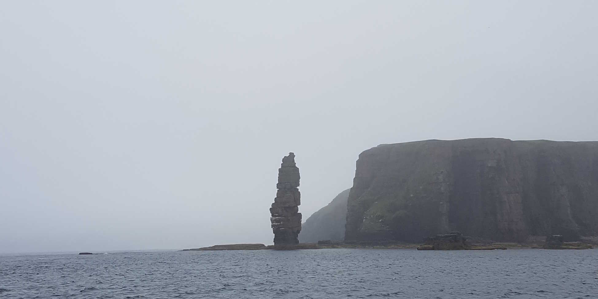 The Am Bhuachaille Sea Stack.