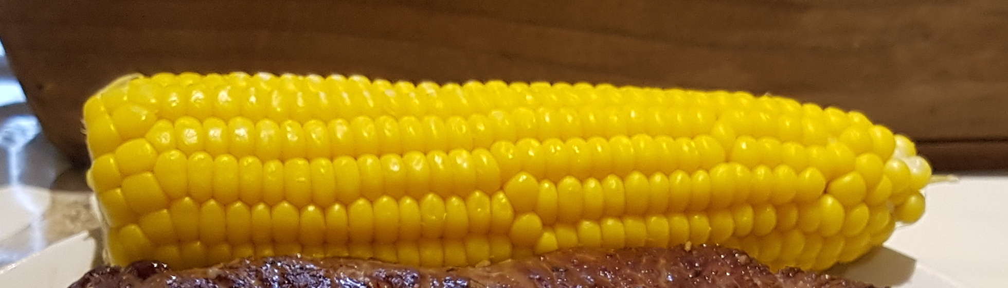 Roast ear of corn