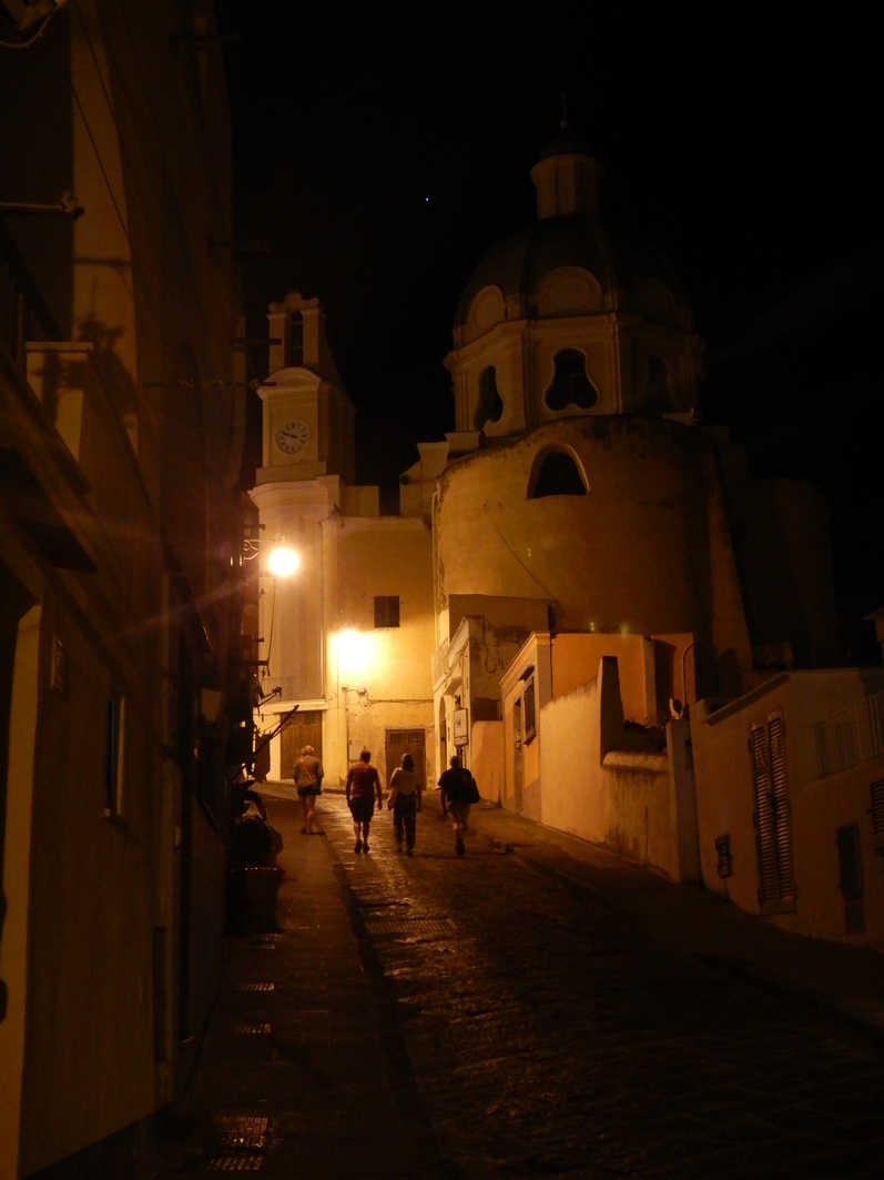 Out to Dinner on Procida - Photo by Mark