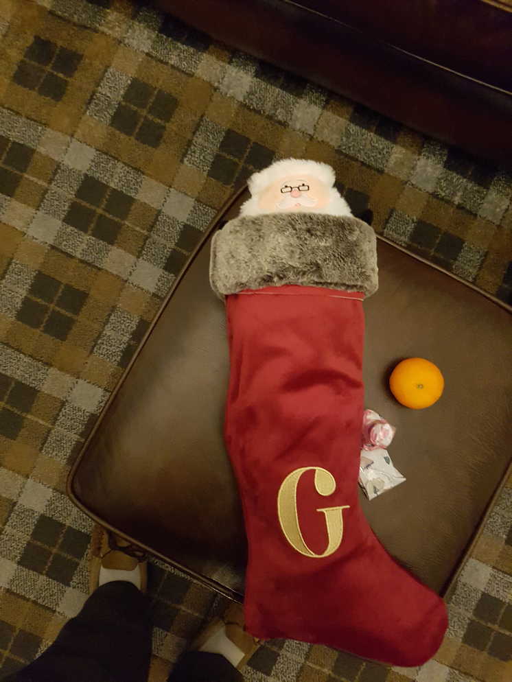 A New Christmas Stocking for George