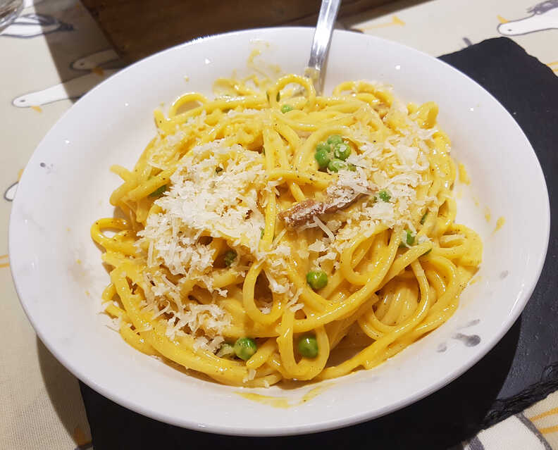 Chorizo Carbonara