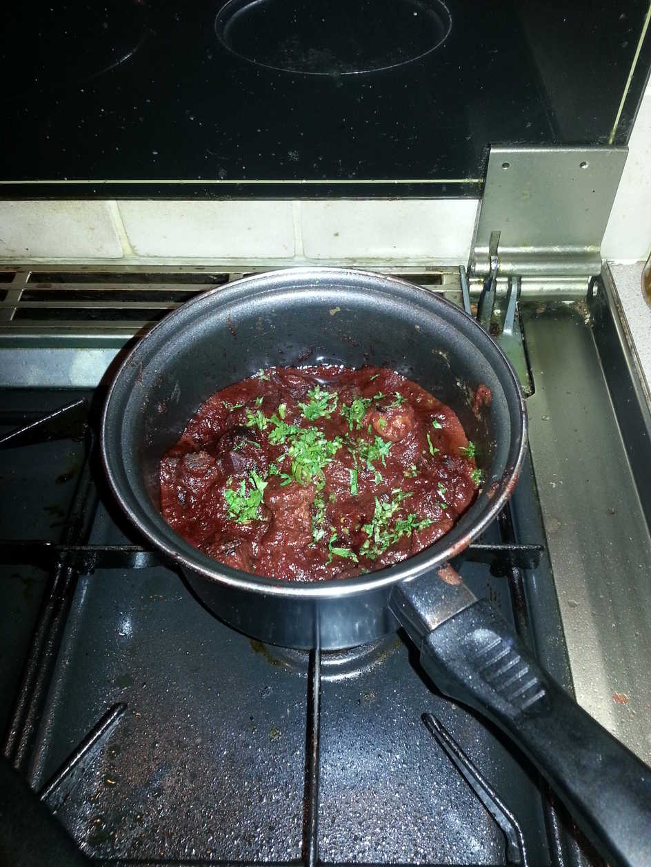 Lamb Beetroot Curry