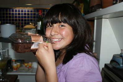 Georgina likes brownies.