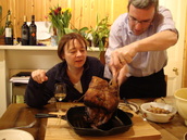 Carving The Meat