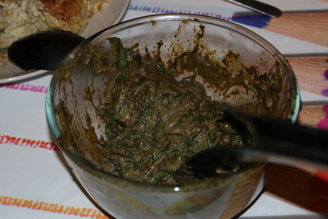 Creamed Spinach With Samphire