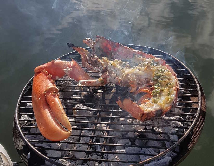 Barbecued Lobster