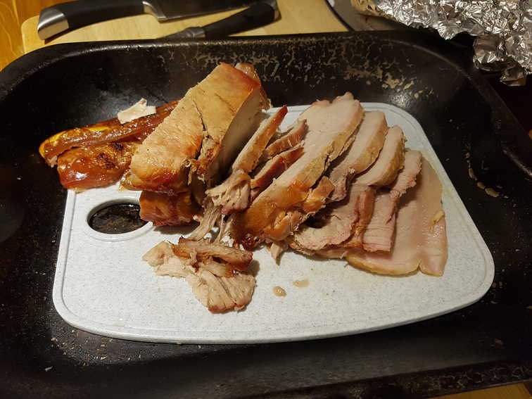 Sliced Roast Pork